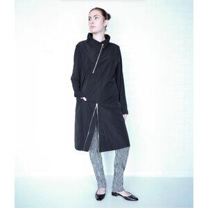 LIV By Habitat Clothes Black Zipper Dress Tunic Size Large